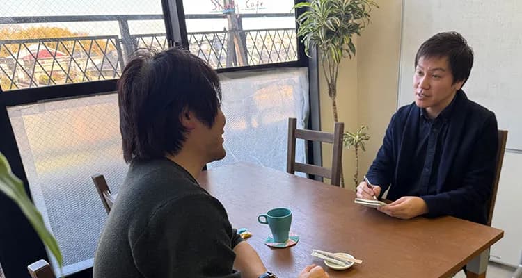 安田さんインタビュー風景