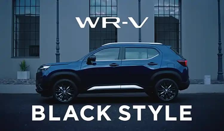 ホンダ「WR-V」、一部改良とともに黒基調の特別仕様車設定！解説