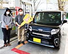 ダイハツ タントカスタム ご成約