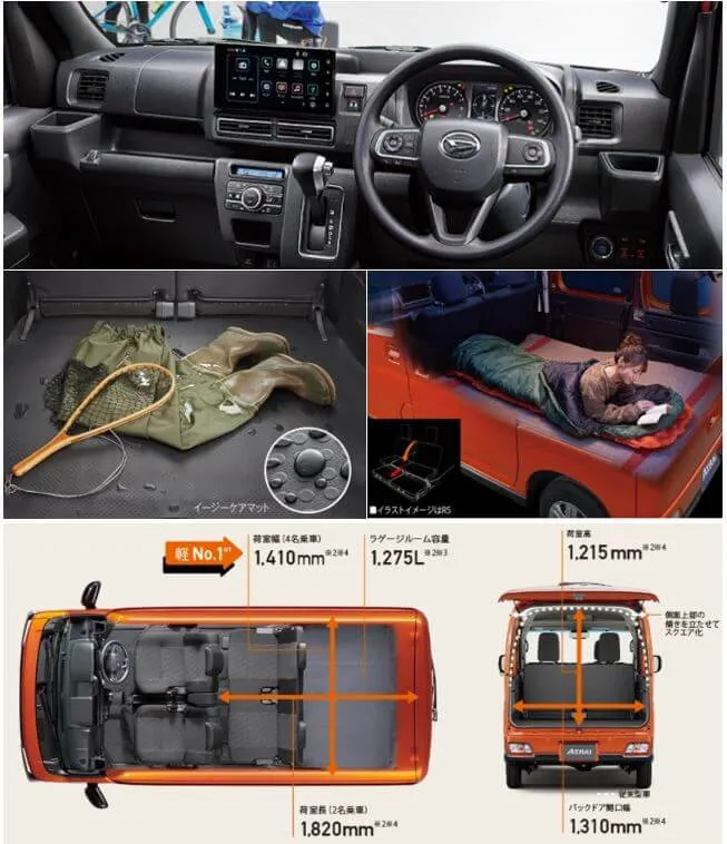 アトレーワゴンが4ナンバー化（商用車）！！ ダイハツ「アトレー」フル