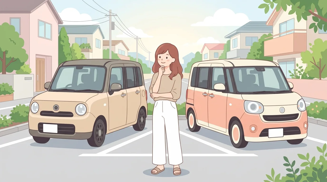 ワゴンRスマイルとムーヴキャンバス