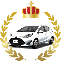 3位　トヨタアクア