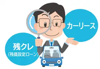 残クレ(残価設定ローン)とカーリースの違いとは