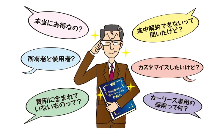 カーリースの仕組みを徹底解説！損せずお得に利用するための基礎知識