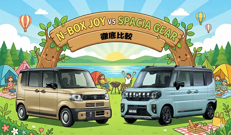 N-BOX JOYとスペーシアギアを徹底比較！あなたに合うのはどっち？
