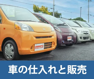 車の仕入れと販売