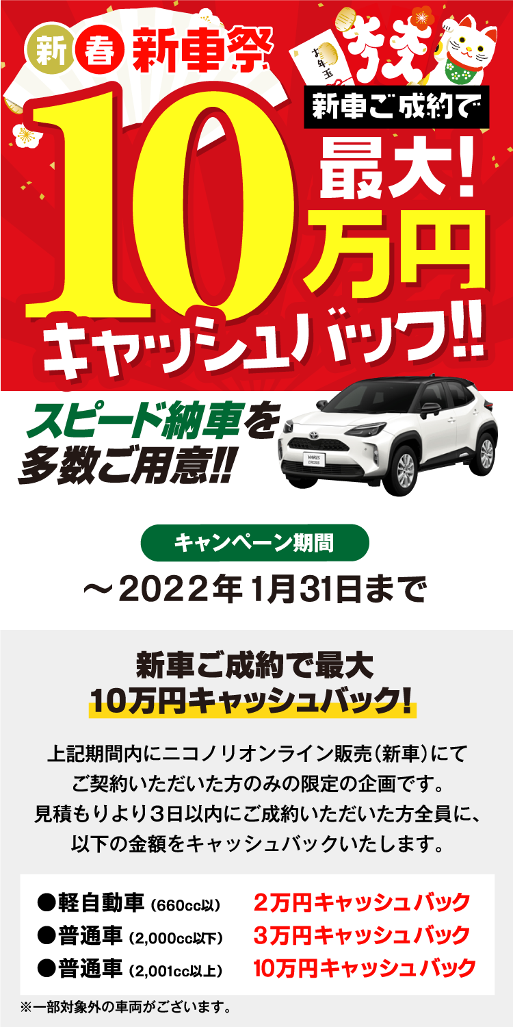 トヨタ シエンタの新車カーリース詳細  ニコノリ(ニコニコカーリース)