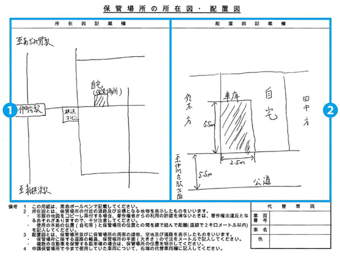 配置図の書き方